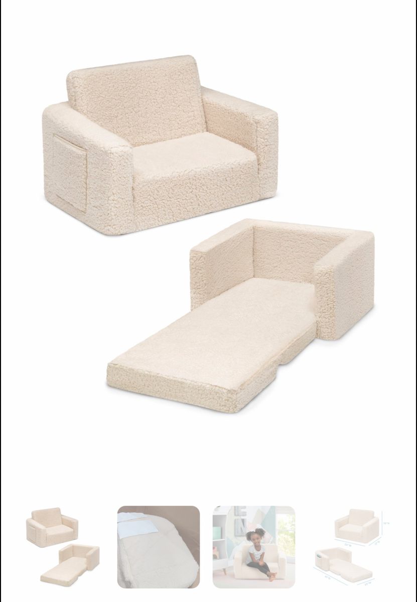 Sherpa children’s couch