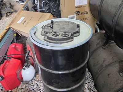 single barrel shop stove