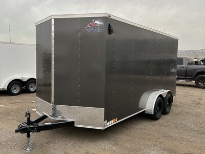 7x16 American Hauler Arrow Deluxe Enclosed Cargo Trailer - 7'0" Interior - 7K GVWR -