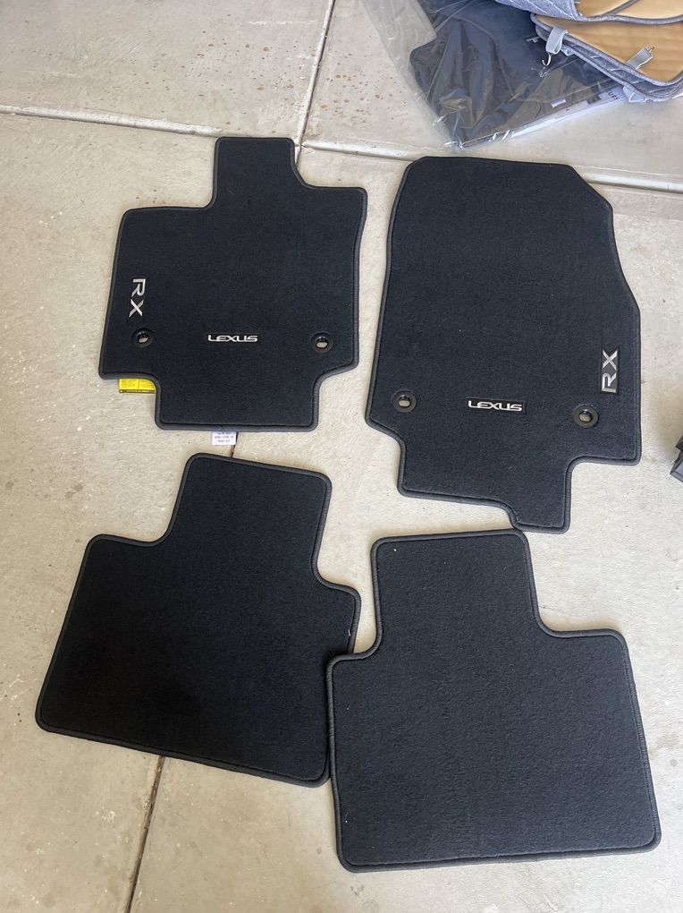 factory floor mats 2026 Lexus RX350