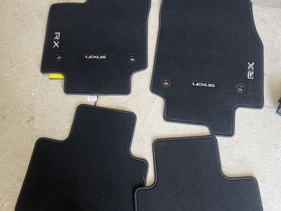 factory floor mats 2026 Lexus RX350