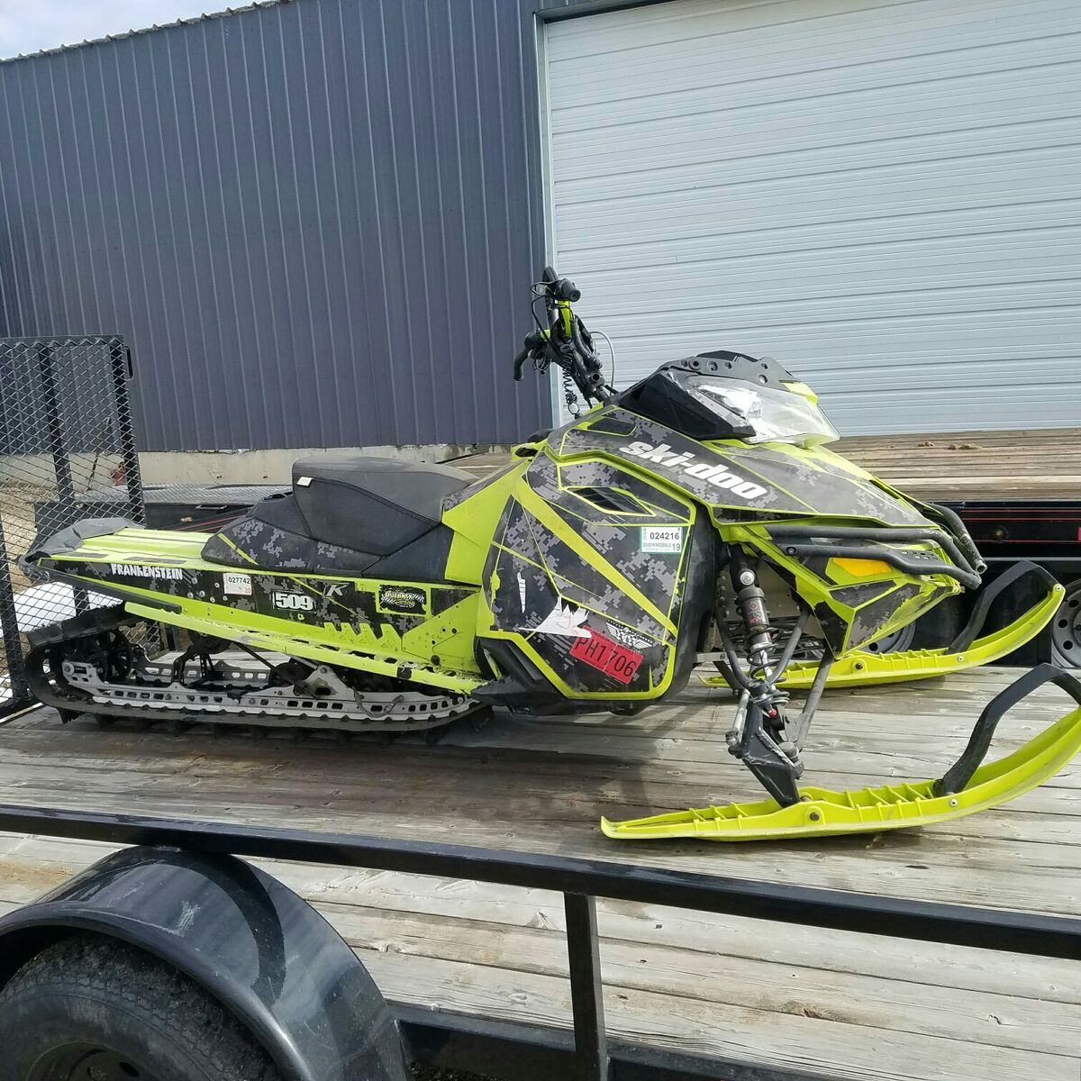 2015 Skidoo 800 Freer idea 154 (136 tunnel)