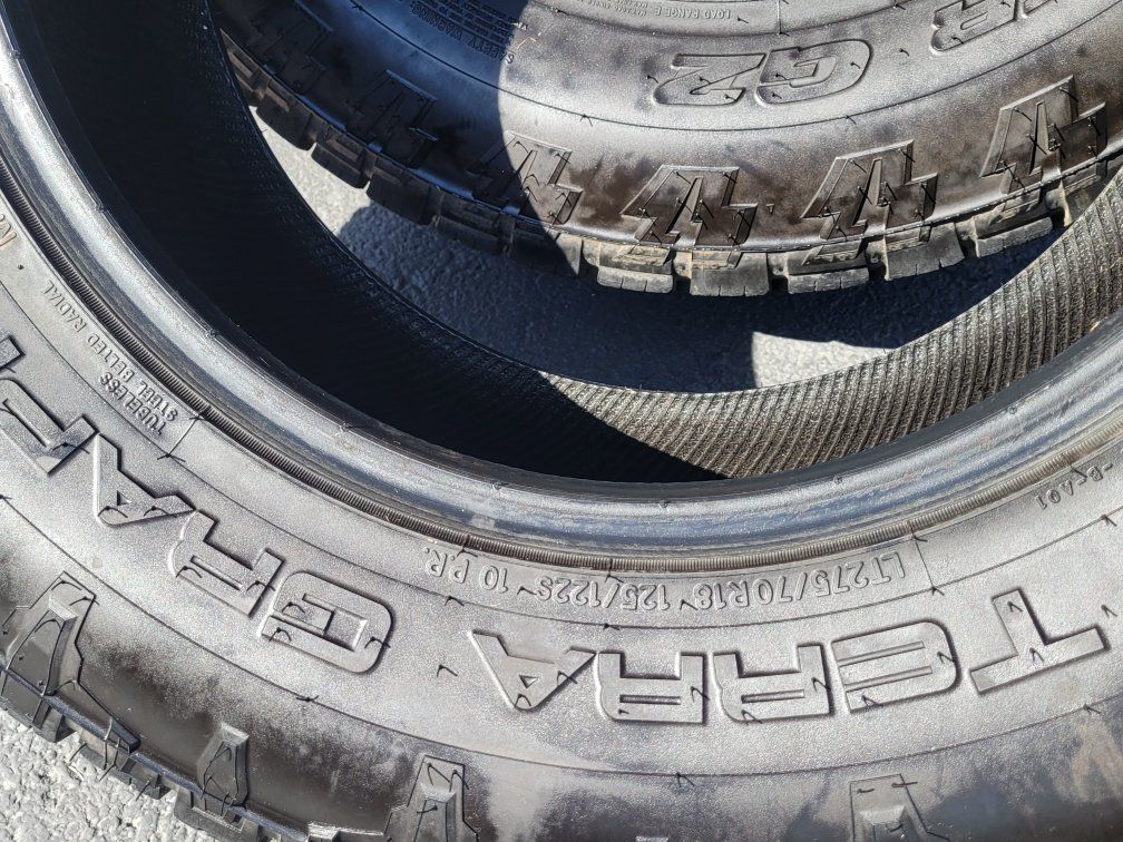 Terra Grappler G2 LT275/70R18 125/122S 10PR All-Terrain Light Truck Tires (4-Pack)