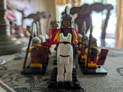 Custom LEGO Roman Army Minifigure Set x12 - Cavalry & Infantry Soldiers w/ Accessories