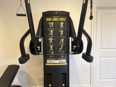 Dual cross cable machine
