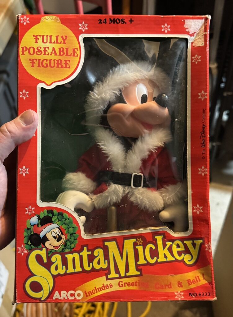 NIB Disney's Santa Mickey Mouse
