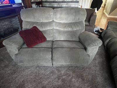 Reclining Couch and Loveseat
