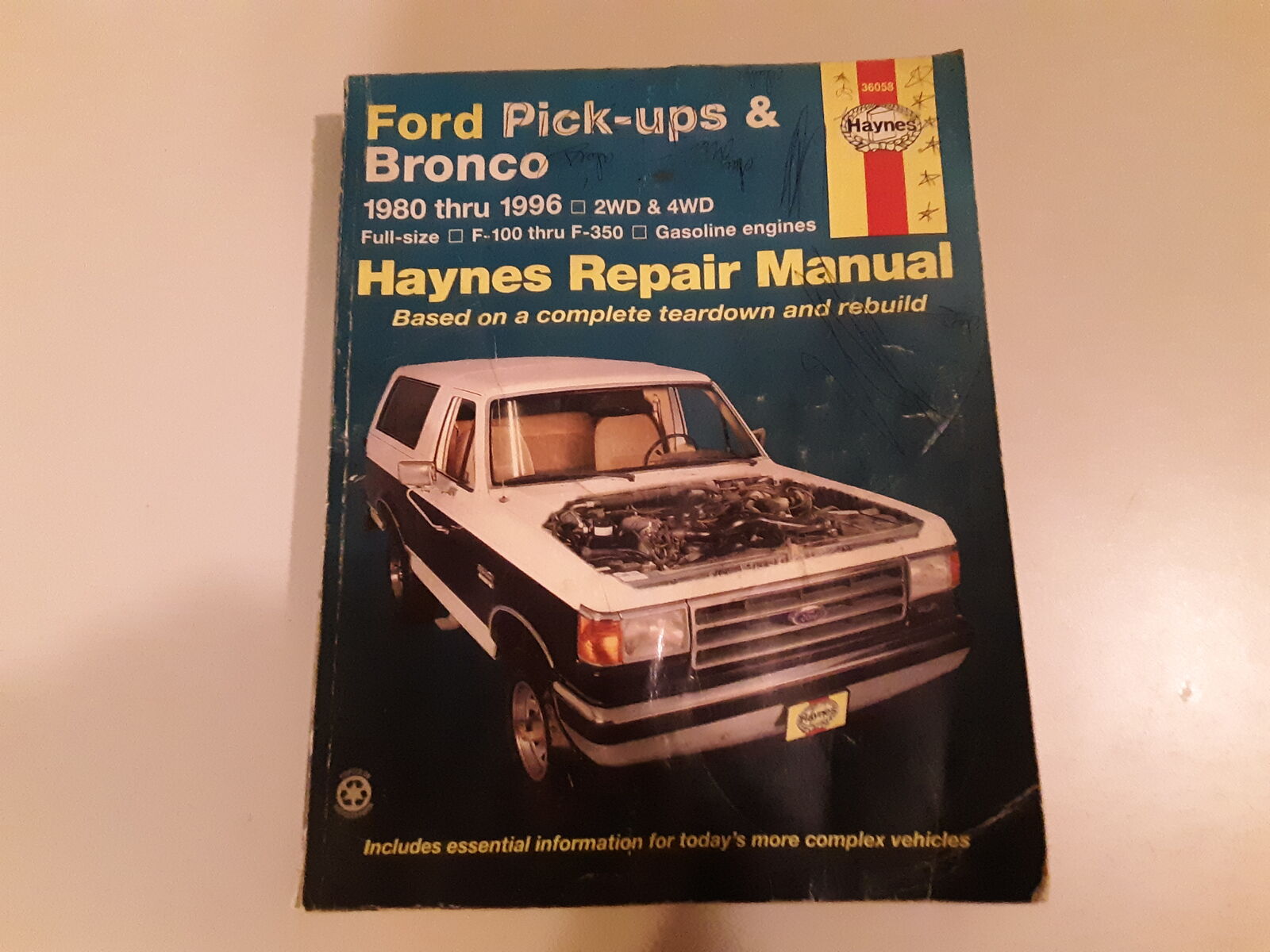 1980-1996 Ford Truck Bronco Haynes Repair Manual