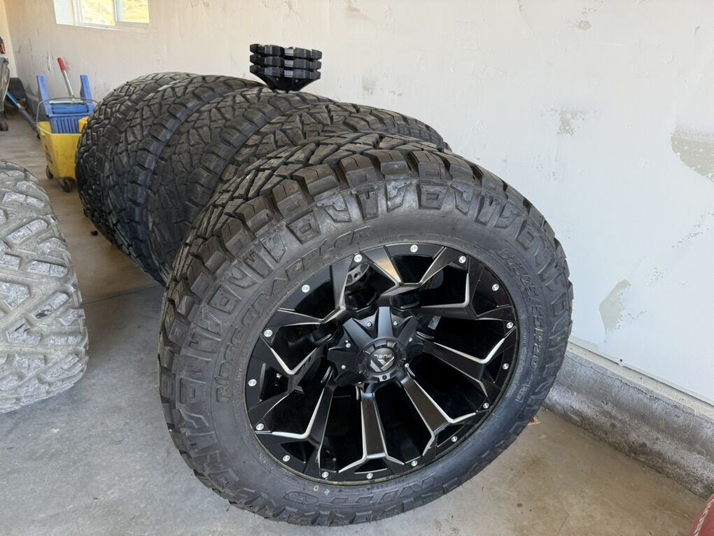 New Nitto Ridge Grappler with Fuel Wheels