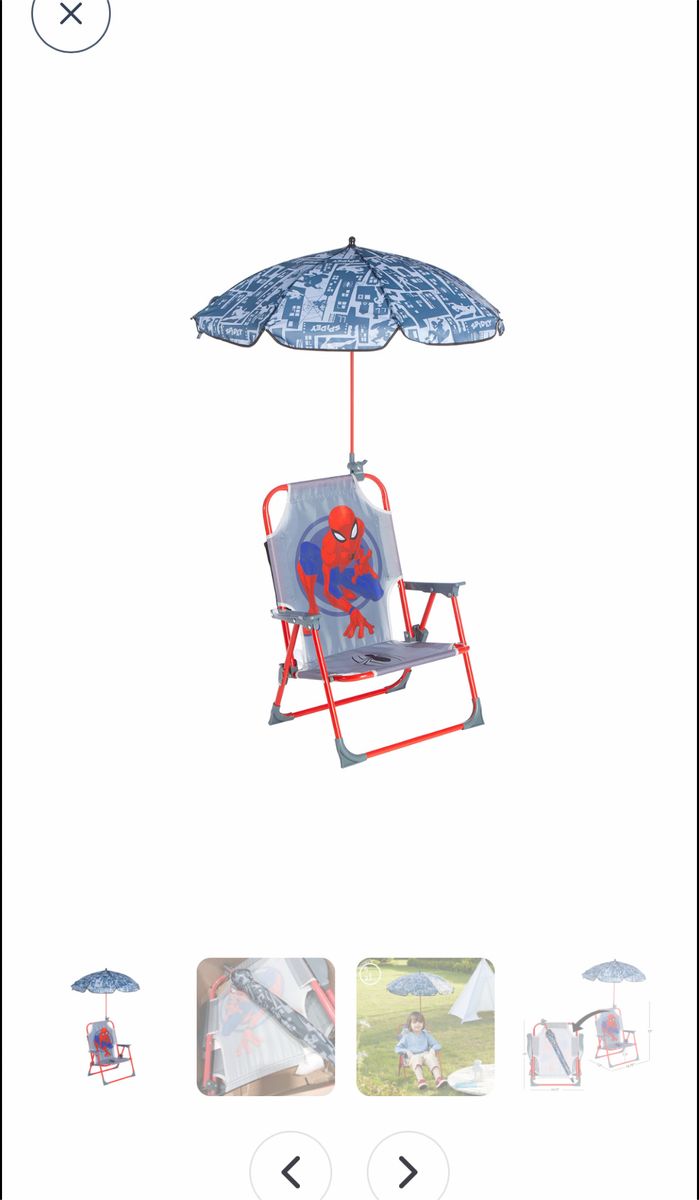 Spider-Man beach chair