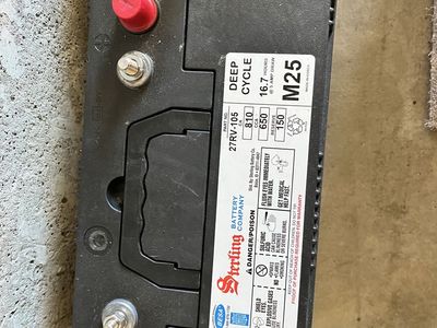 Deep Cycle RV And Marine Batteries