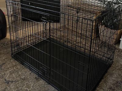 Brand new xl dog crate kennel extra large folding
