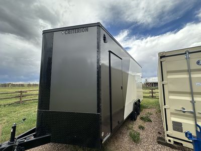 Criterion Enclosed Cargo Trailer - 8x18 extra height