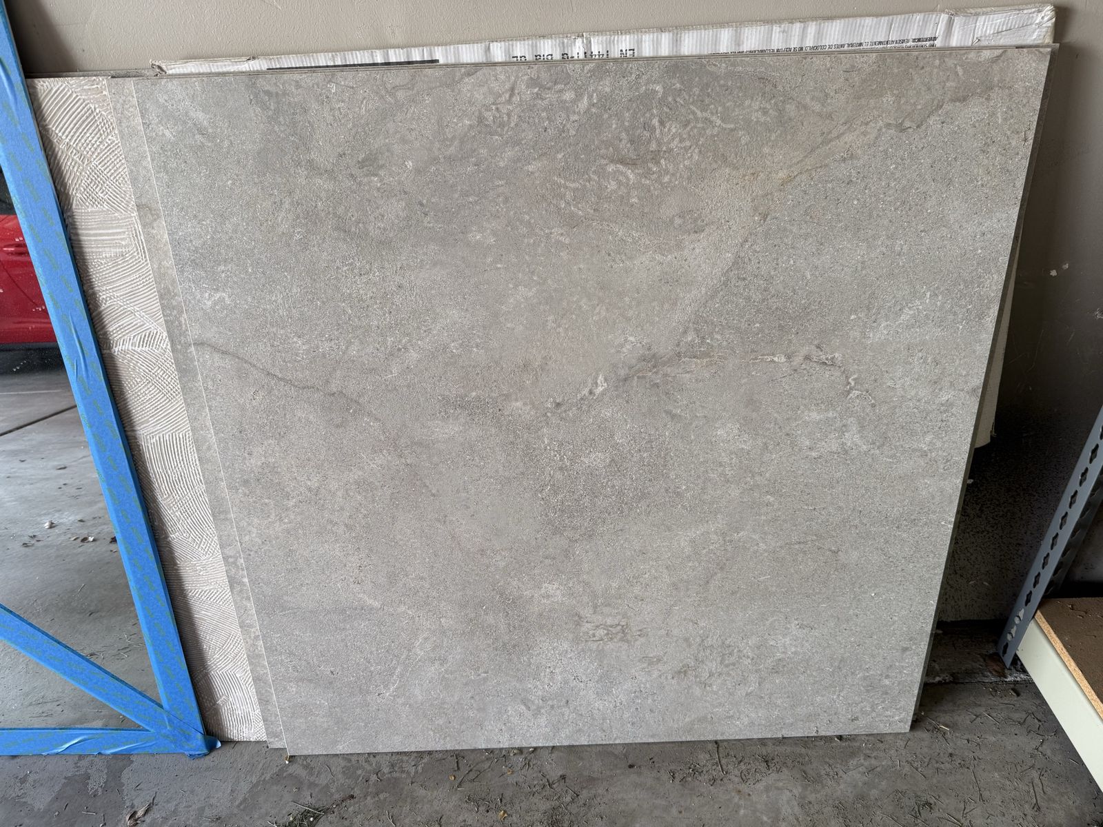 48x48 High Quality Tile - Made in Italy Grey/Beige - 6 pieces