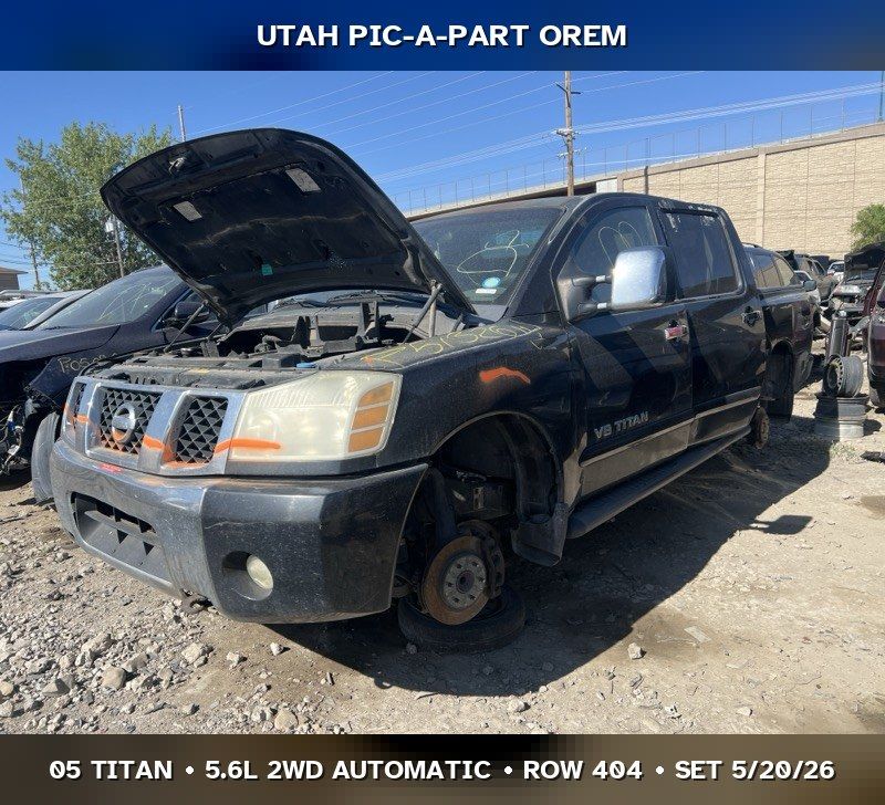 2005 Nissan Titan Parts - UTPAP Orem