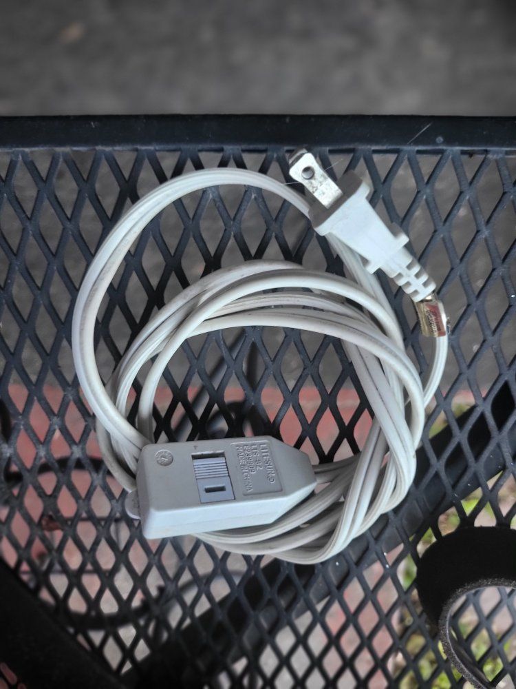 Extension Cord White