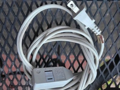 Extension Cord White