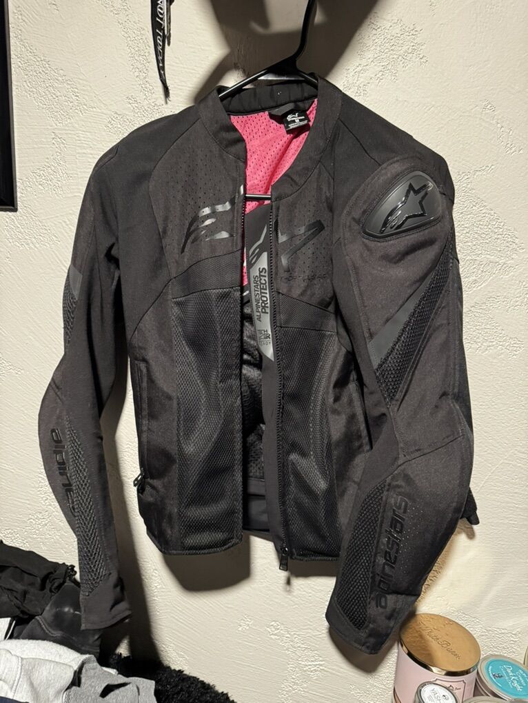 Womens Armored Motorcycle Jacket Medium
