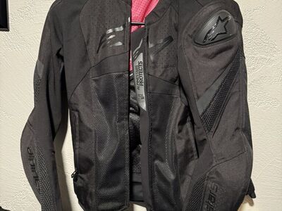 Womens Armored Motorcycle Jacket Medium