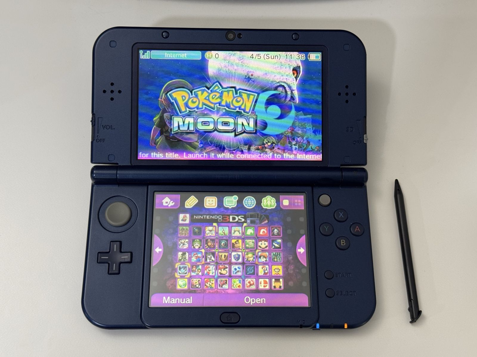 Nintendo New 3ds XL Modded 128gb W/ Games