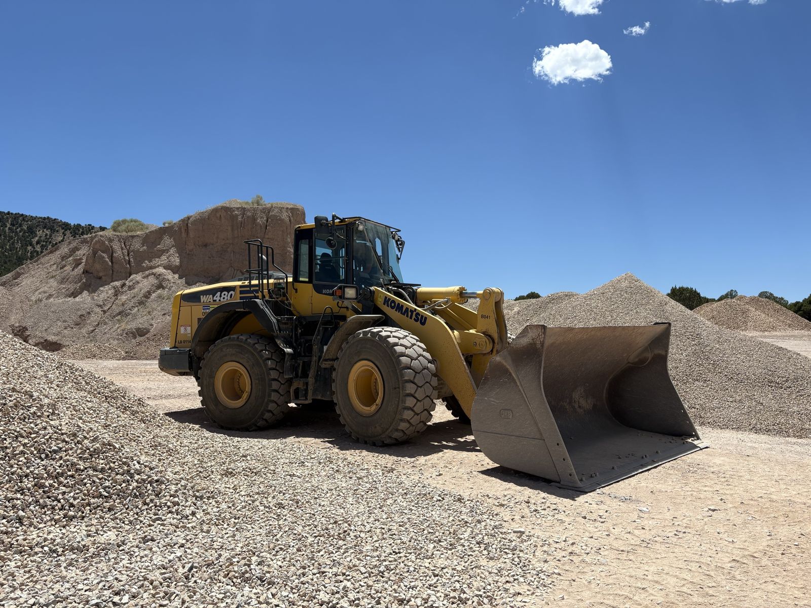 Komatsu WA480 Wheel Loader