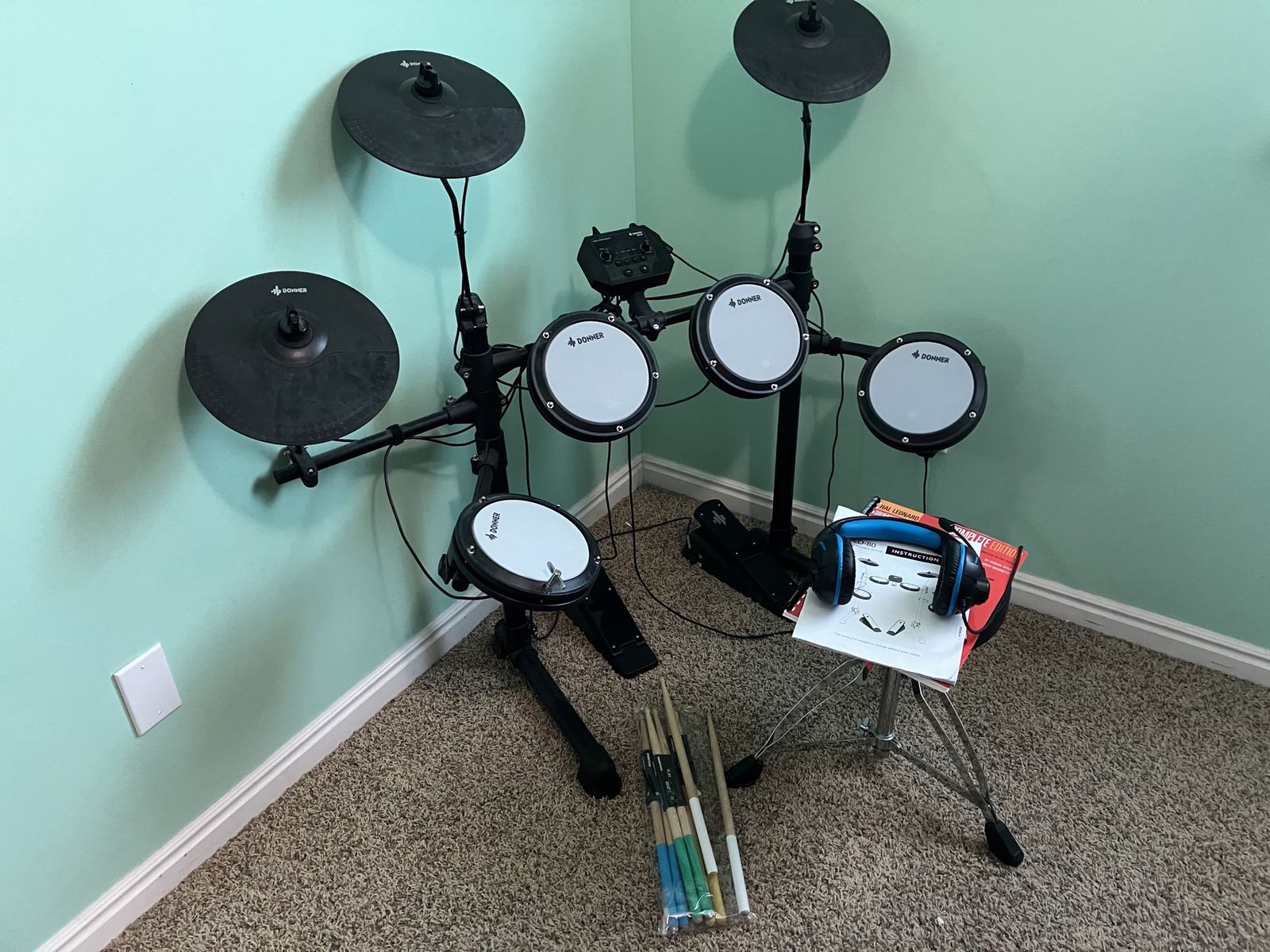 Electric Drums Set