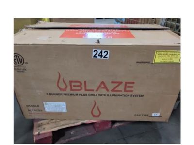 Blaze 40" BLZ-5LTE2 5 Burner LTE Premium Plus Stainless Steel Gas Grill