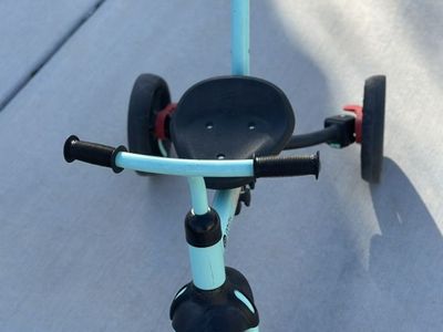 Tricycle With Push Handle