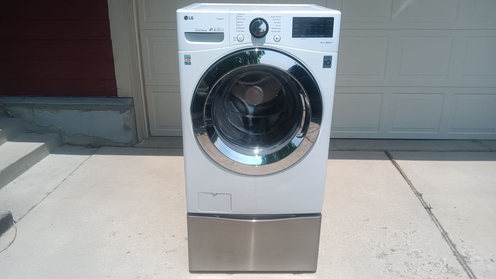 LG Front Load Washer with Bottom Drawer
