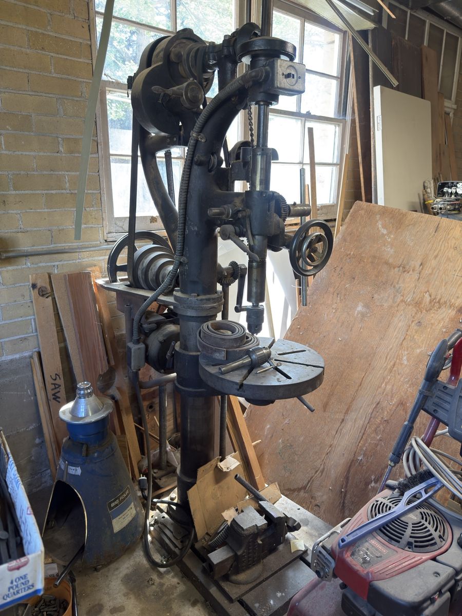 Vintage Buffalo Forge Camelback Drill Press