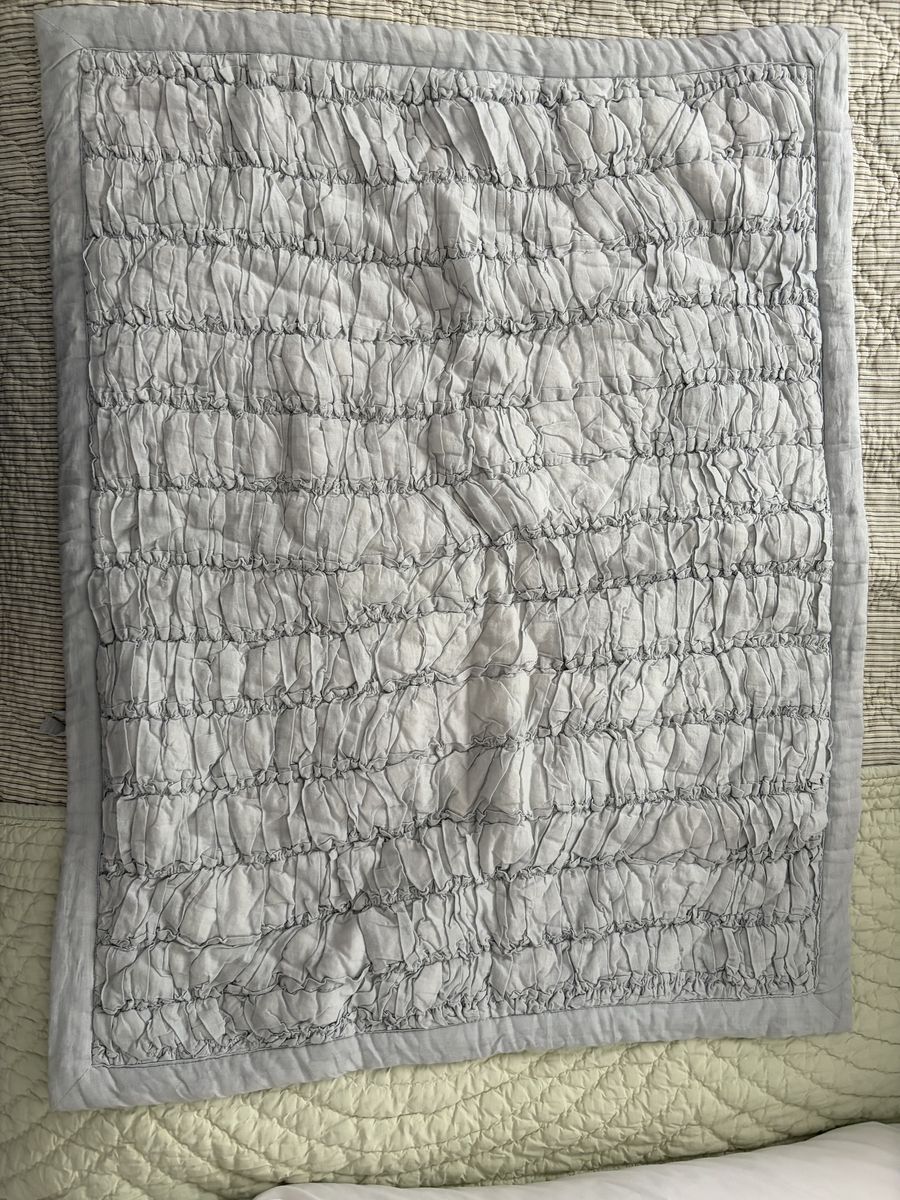 Sea foam color standard size pillow sham