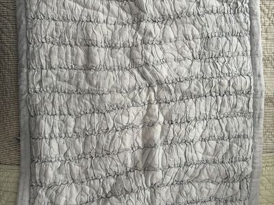 Sea foam color standard size pillow sham