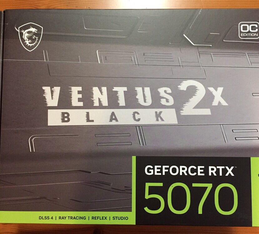 New MSI RTX 5070 Ventus