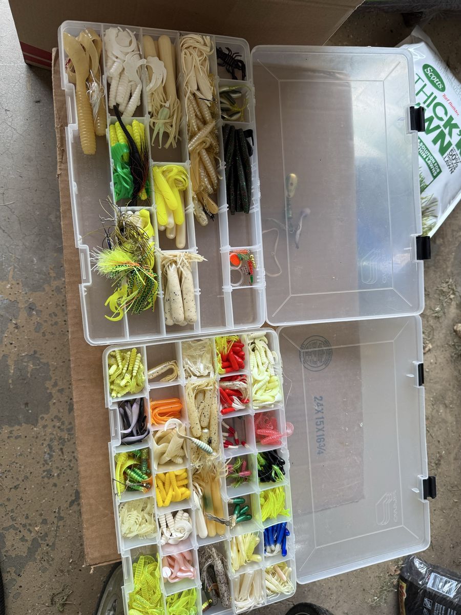 Large And Small Plastic Jigs
