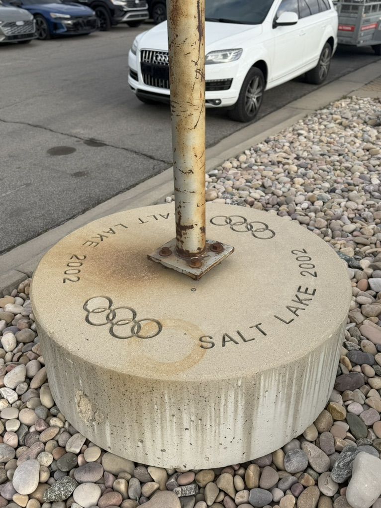 2002 Salt Lake Olympic Flagpole Base