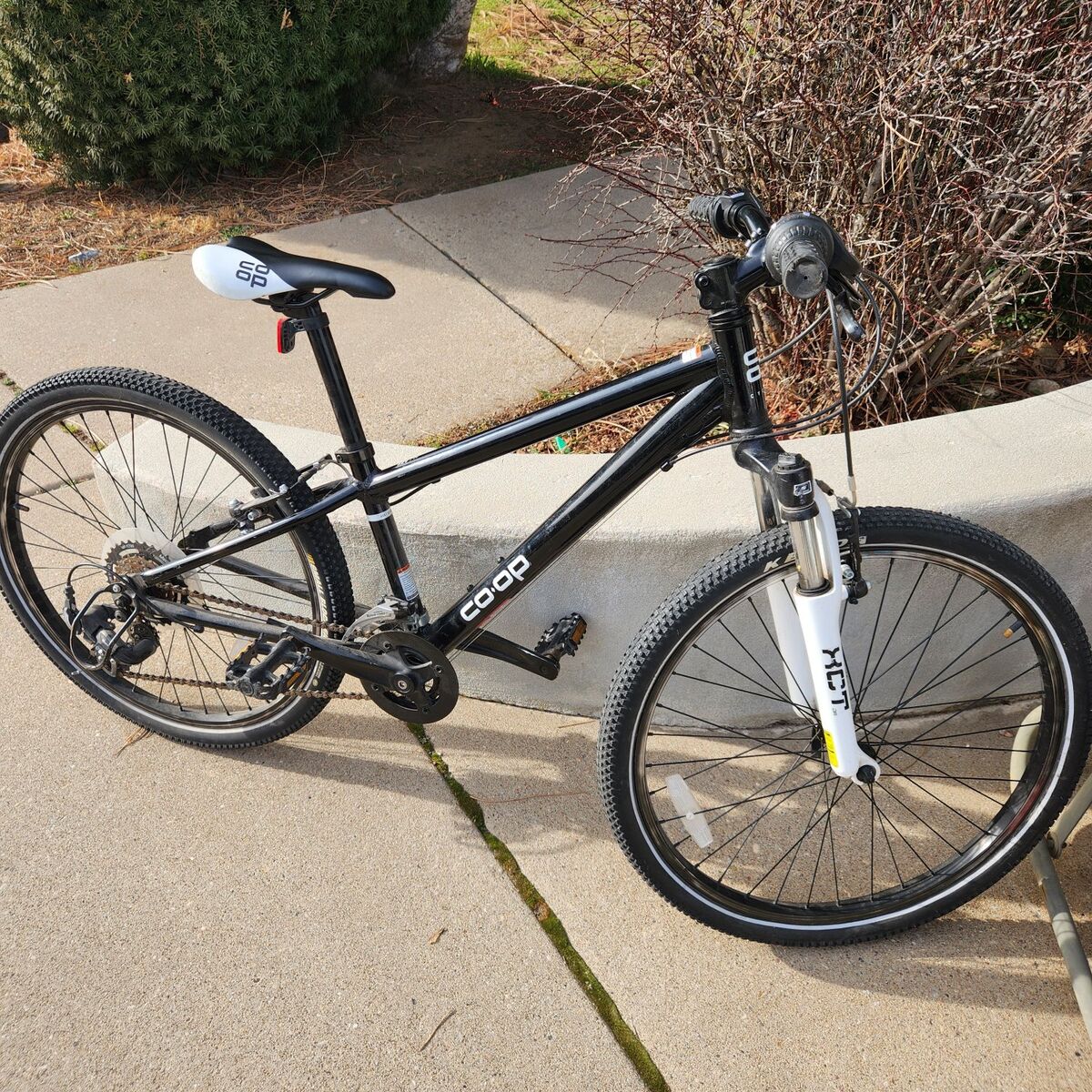 REI co-op brand kids mountain bike 24-in wheels