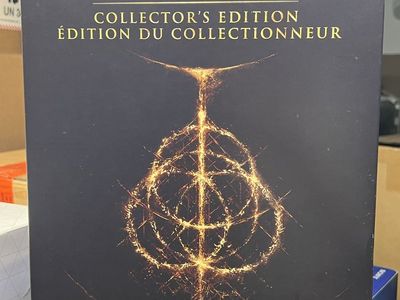 Elden Ring Collector’s Edition for PlayStation 5 New Unused