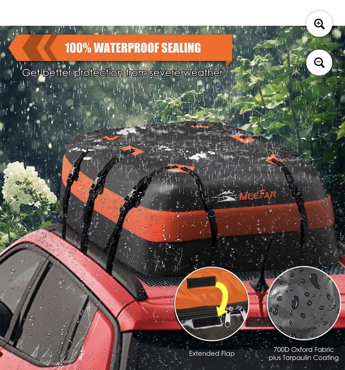 Car Rooftop Cargo Carrier NEW with nonslip pad