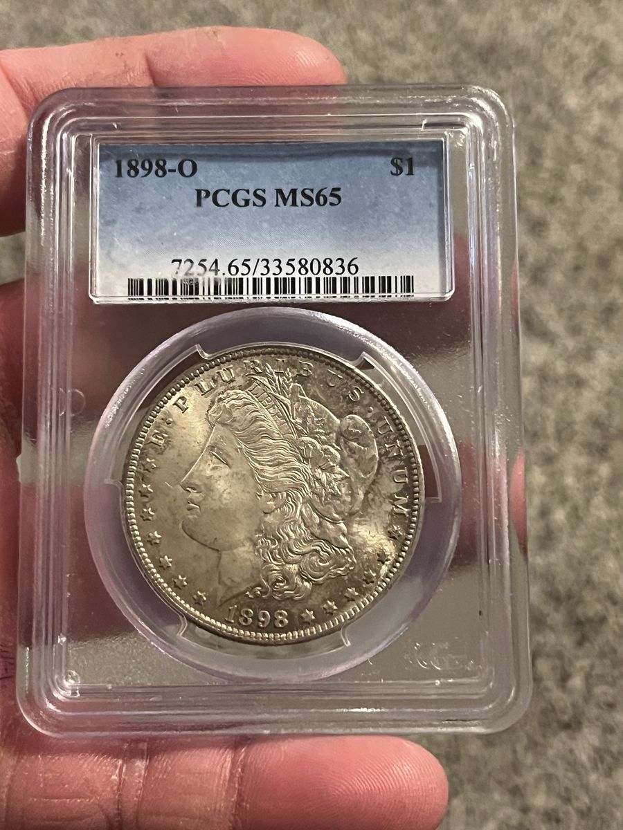 1898 O PCGS MS65 Morgan Silver Dollar