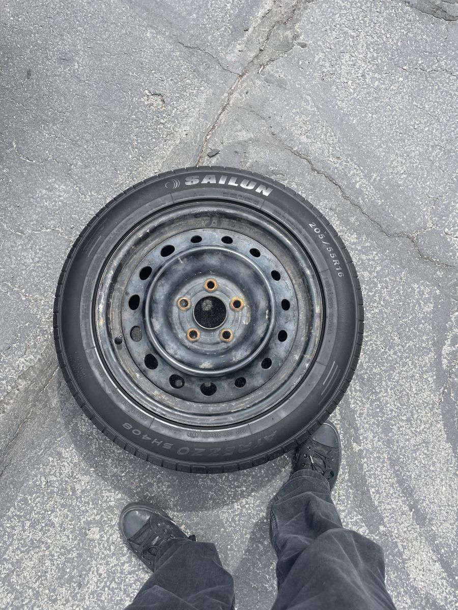Sailun Atrezzo SH408 205/55R16 Tire on Steel Wheel Rim