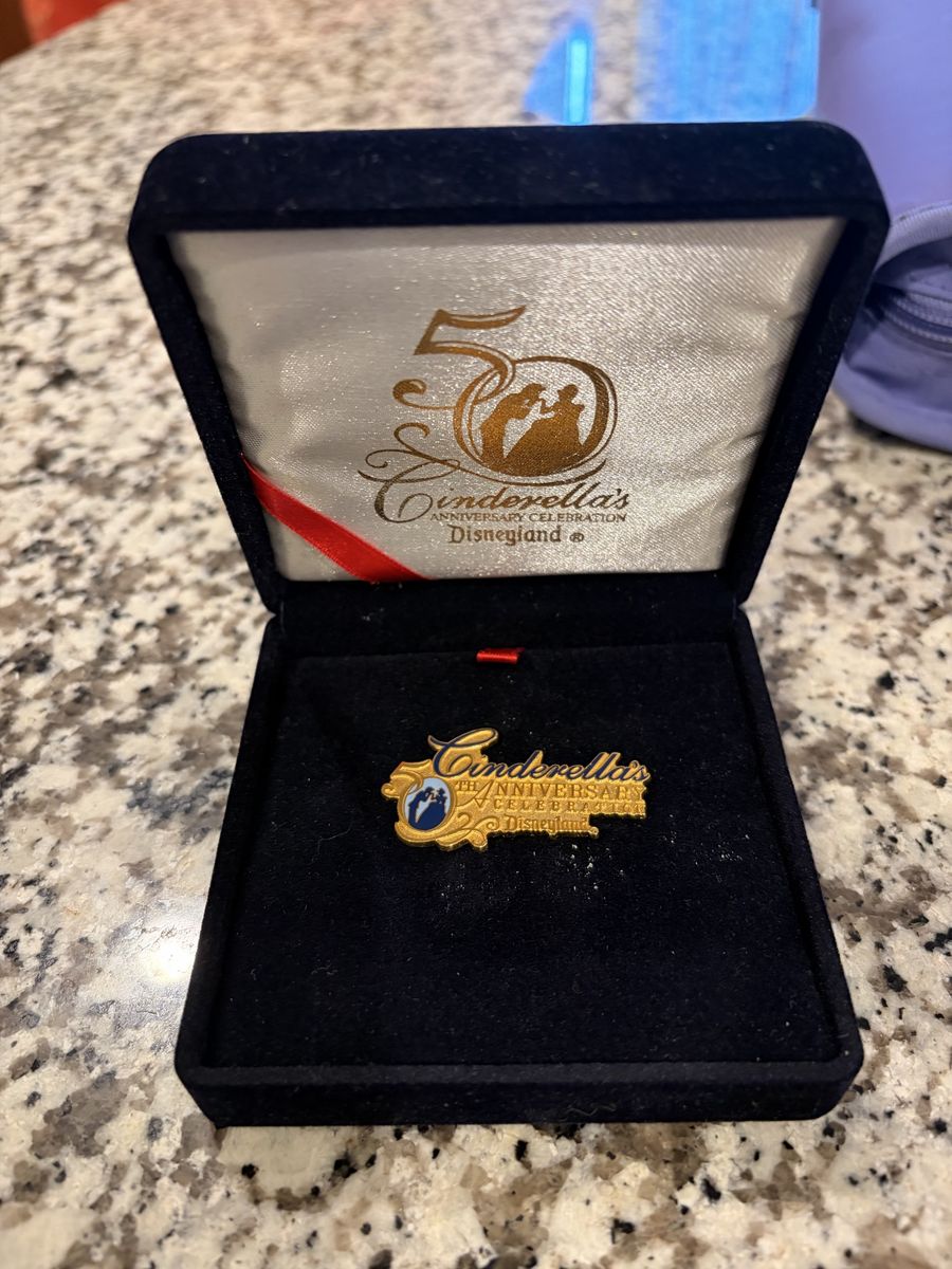 Cinderella 50 anniversary pin