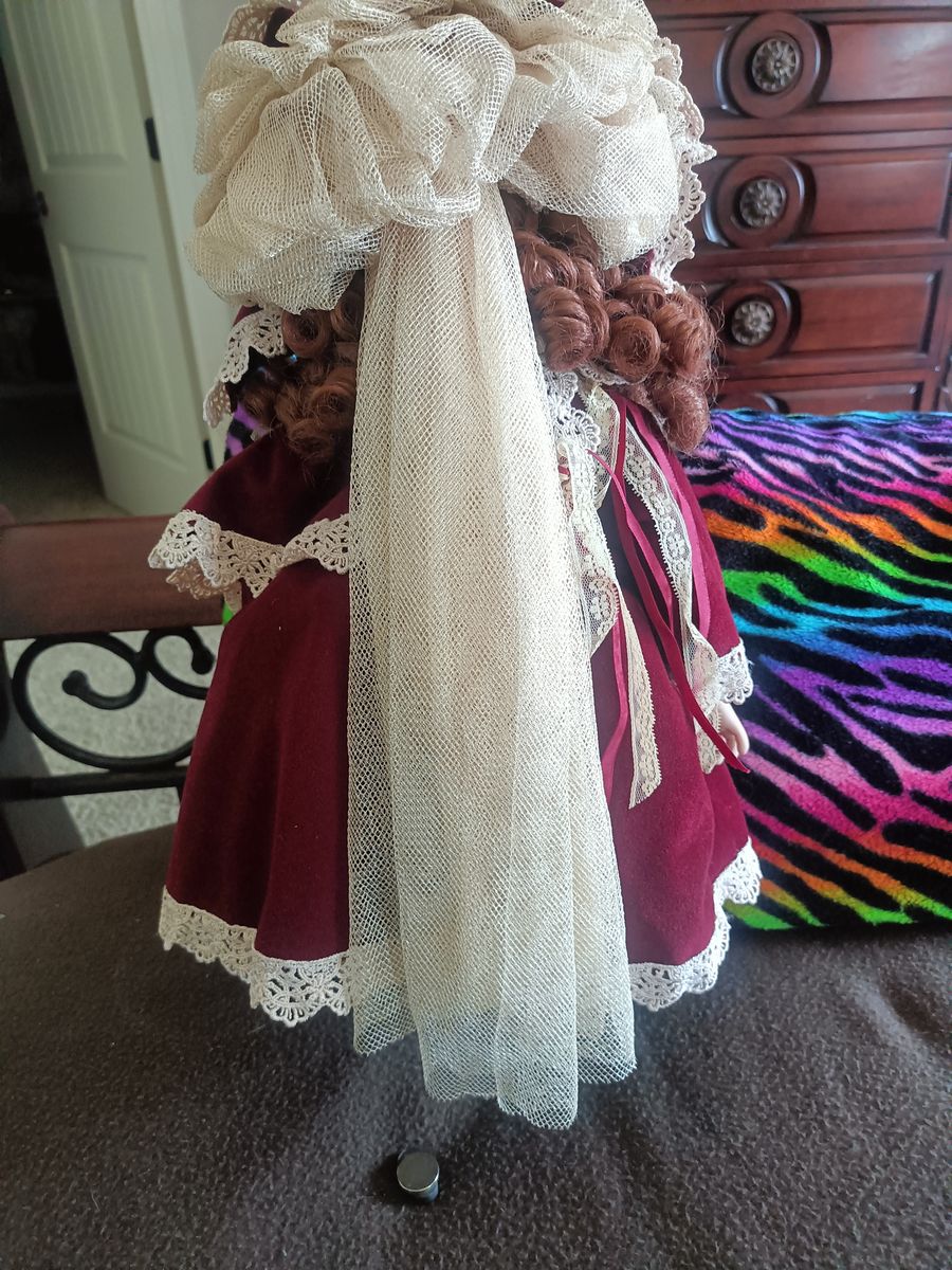 2 Collectible Ceramic Dolls