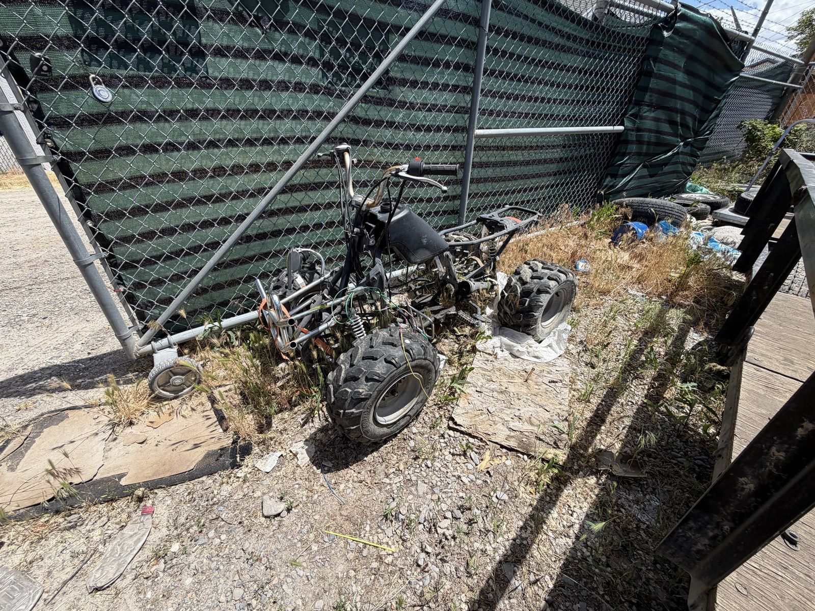 Chinese atv frame