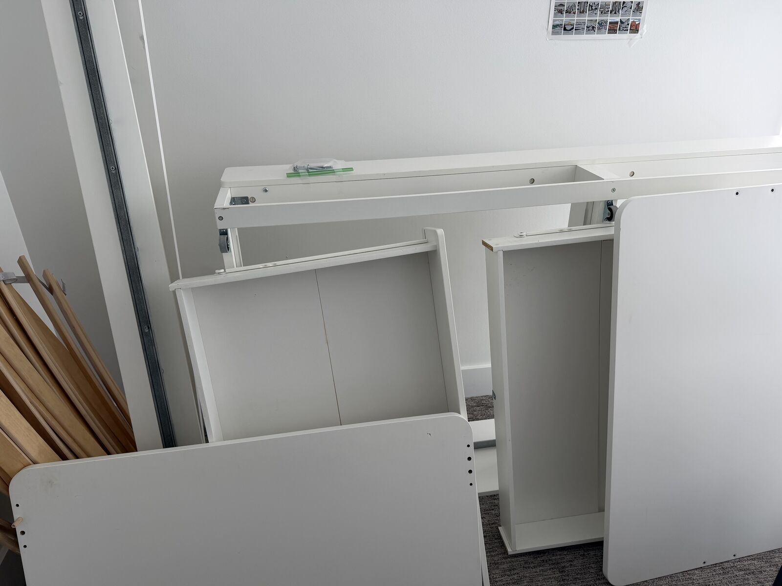 IKEA Twin Bed W/pull-out Bed & Storage