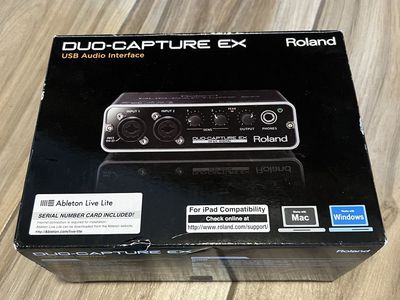 Roland Duo-Capture EX USB Audio Interface with Original Box