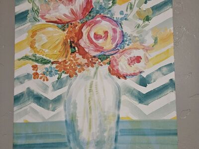 Floral Vase Canvas