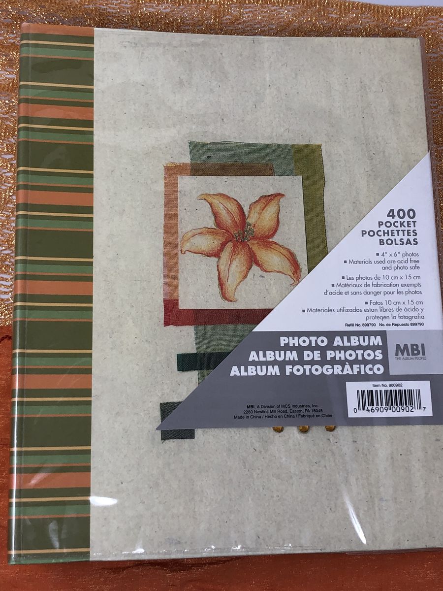 New 400-Pocket Photo Album