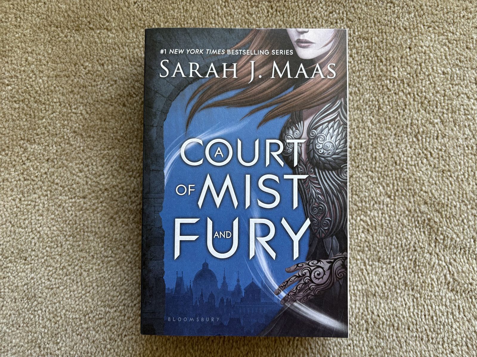A Court of Mist and Fury, by Sarah J. Maas (first edition paperback)