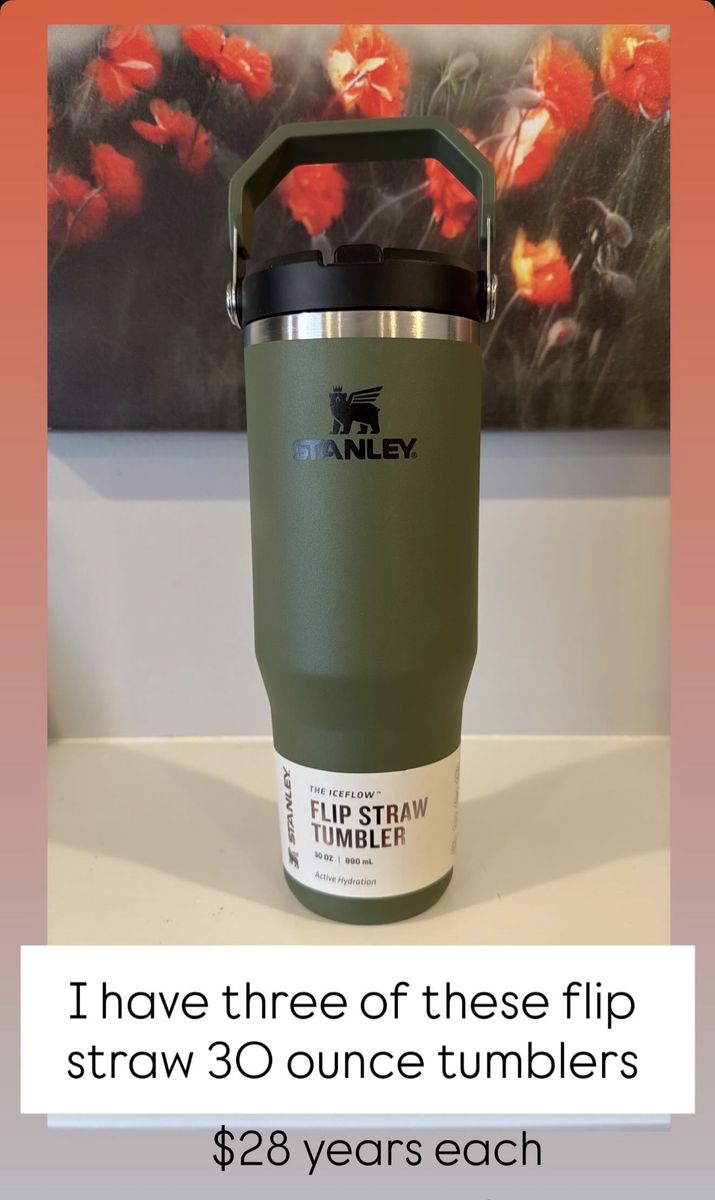 Stanley 30 Ounce Tumblers, Dark Green