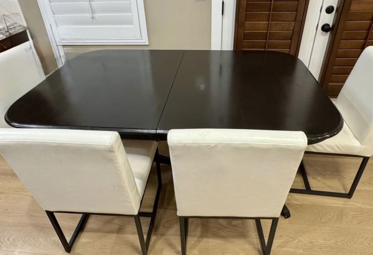 Dark a Wood Dining Table